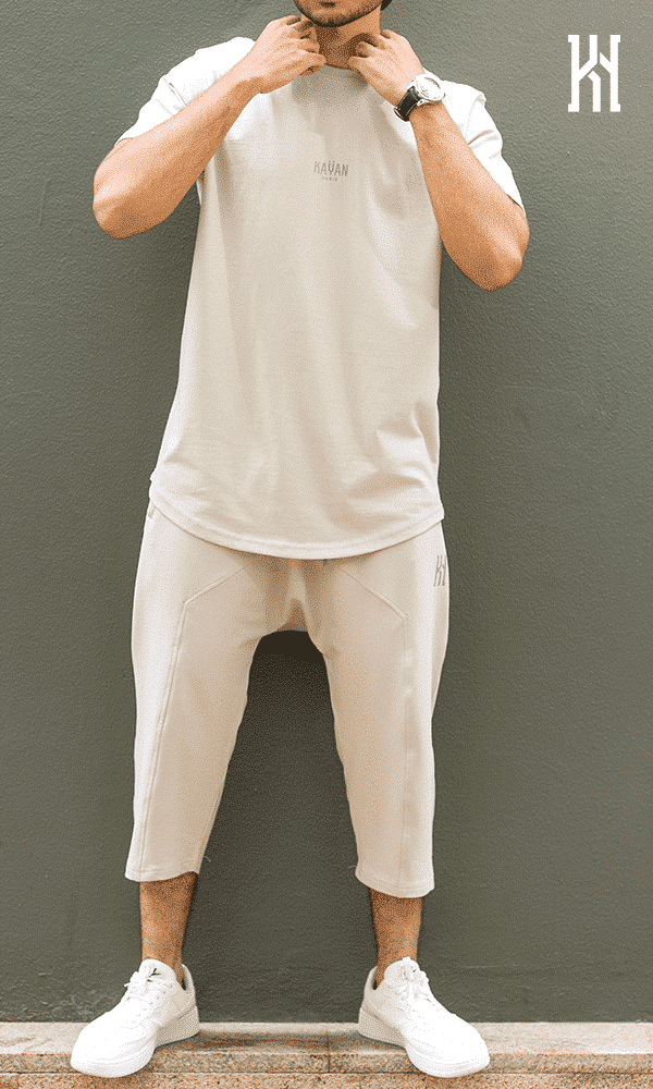 Alternative view of Ensemble combo KyYn gris clair