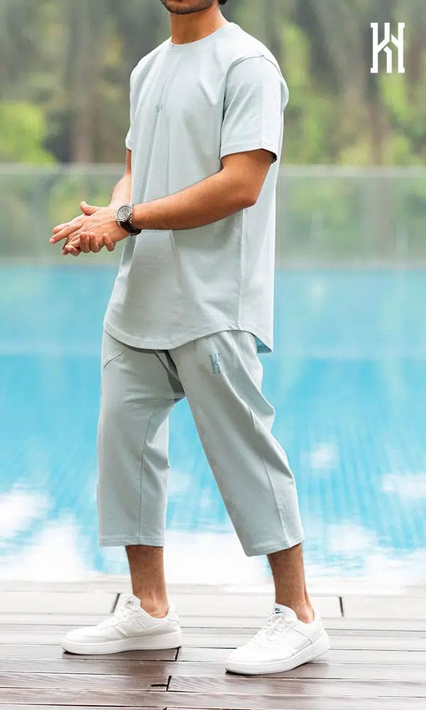 Ensemble combo KyYn bleu clair