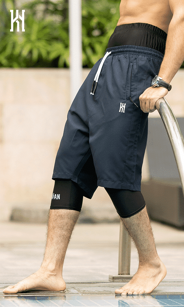 Sarouel de bain kyYn Bleu nuit