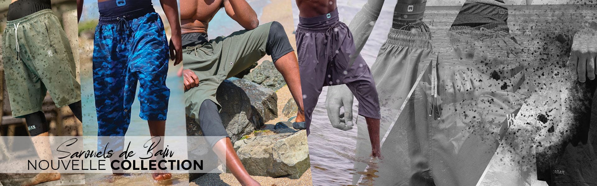 slide sarouel de bain