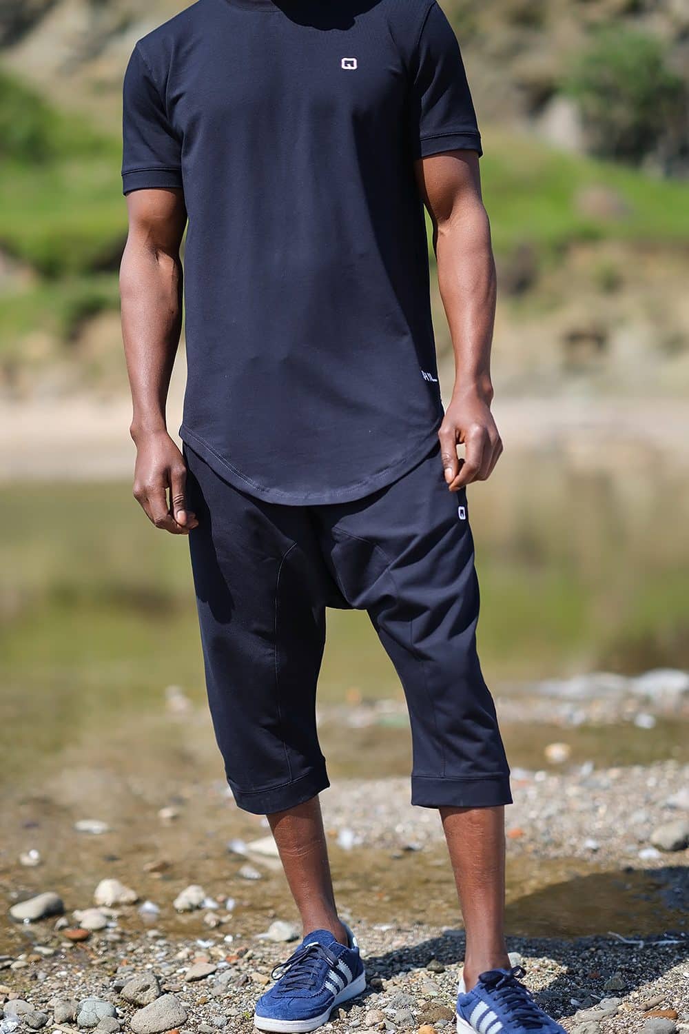 Ensemble qabail nautik Bleu nuit