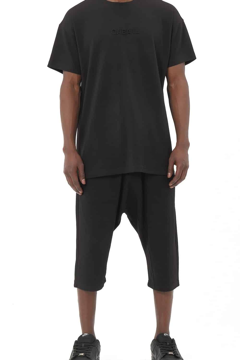 Ensemble qabail oversized noir