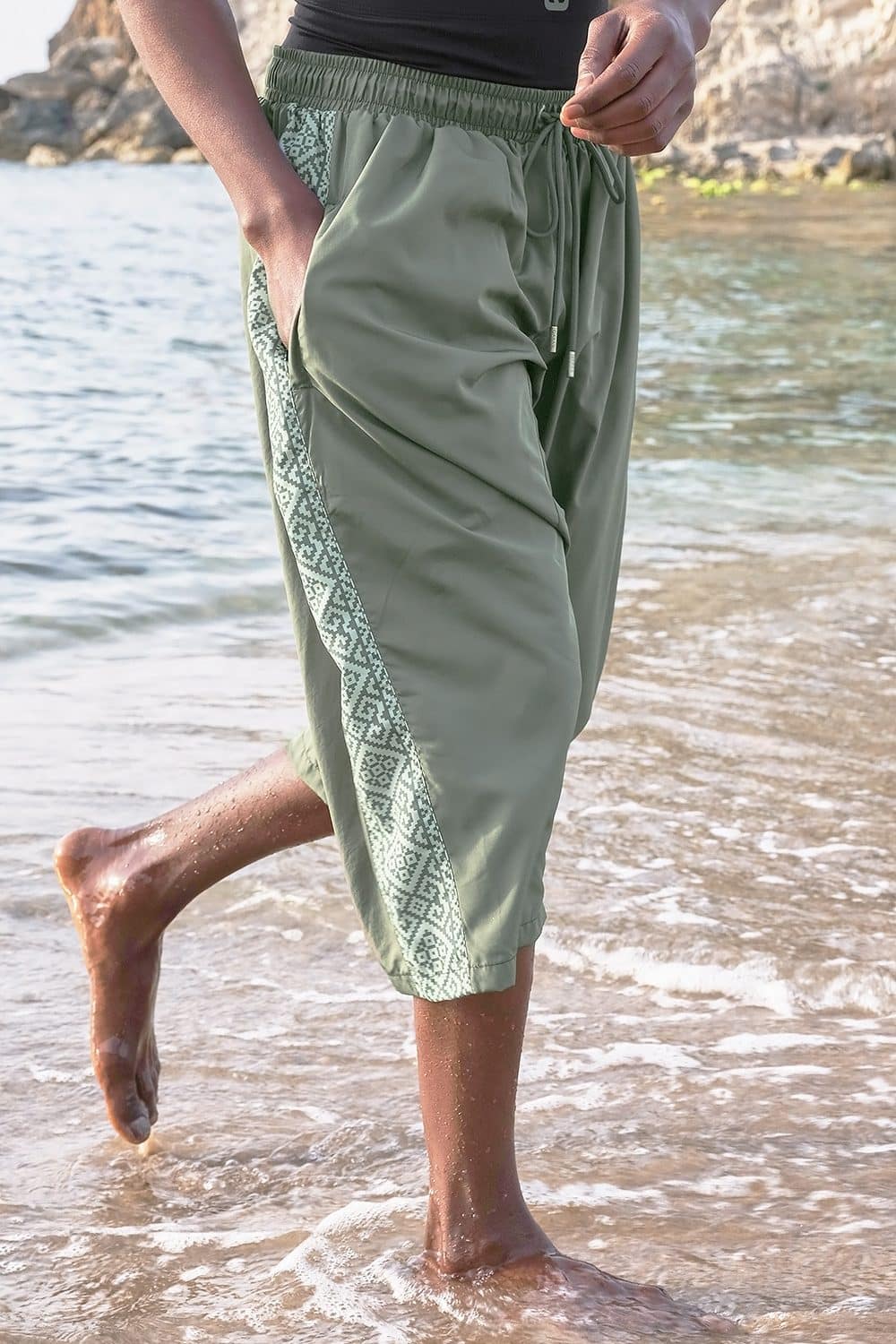 maillot de bain qabail etniz kaki