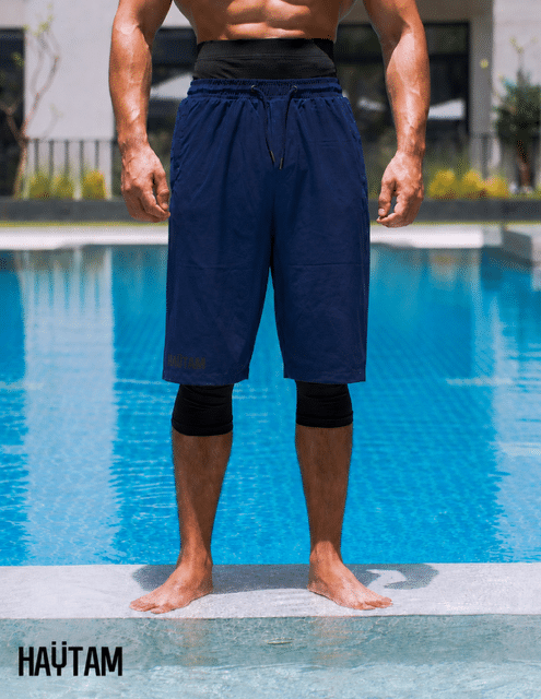 Sarouel de bain Haytam Bleu